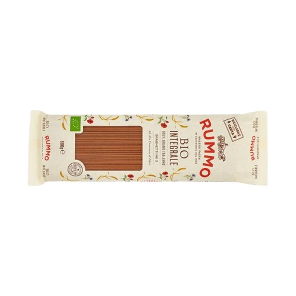 Rummo Bio Integrale Spaghetti No.3 Kepekli Makarna 500 g - Resim 2