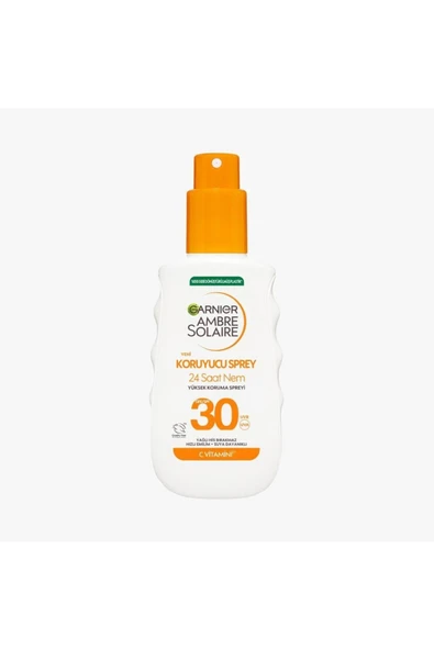 Garnier Ambre Solaire 24 Saat Nem Çok Yüksek Koruma Spreyi SPF30 150ml ürün görseli