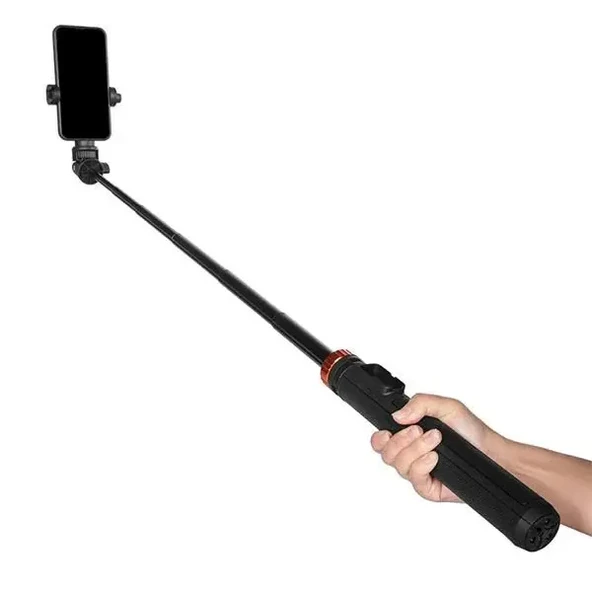 Kingjoy M080 Telefon Tutacaklı Uzaktan Kumandalı Selfie Tripod ürün görseli 1