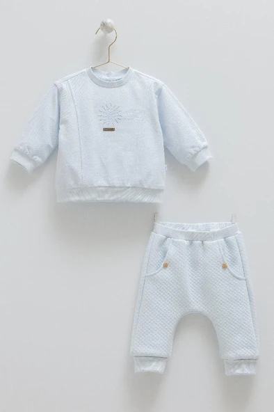 Caramell %100 Pamuk Good Vibes Erkek Bebek 2'li Takım CRML.TKE2043 ürün görseli