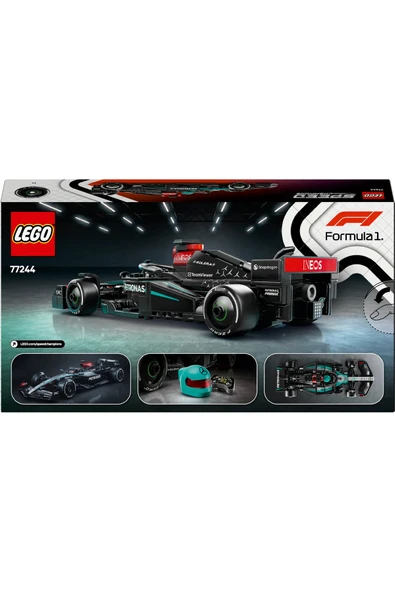 ® Speed Champions Mercedes-AMG F1® W15 Yarış Arabası 77244 - 10+ Oyuncak Yapım Seti (267Pr) - Resim 4