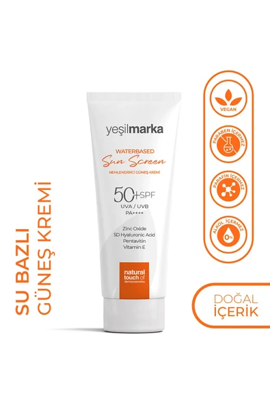 Su Bazlı Güneş Kremi 50 Faktör (SPF) Bebek Çocuk Yetişkinler İçin Doğal Güneş Kremi - Resim 2