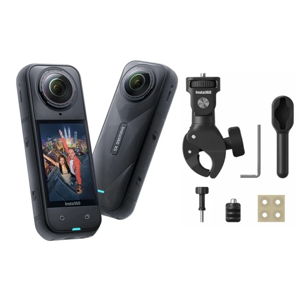 Insta360 X5 Aksiyon Kamerası - Motosiklet Kiti Heavy ürün görseli 1