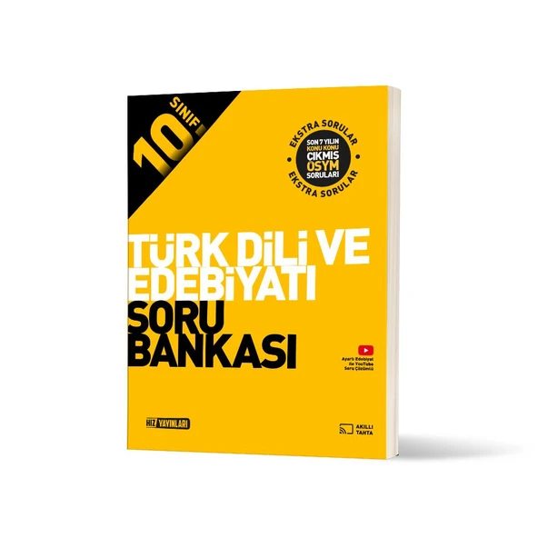 Hız 10. Sınıf Türk Dili Ve Edebiyatı Soru Bankası ürün görseli 1