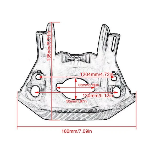 Honda CB650R CBR650R Benzin Deposu Kapağı Koruyucu 2019-2025 - Resim 4