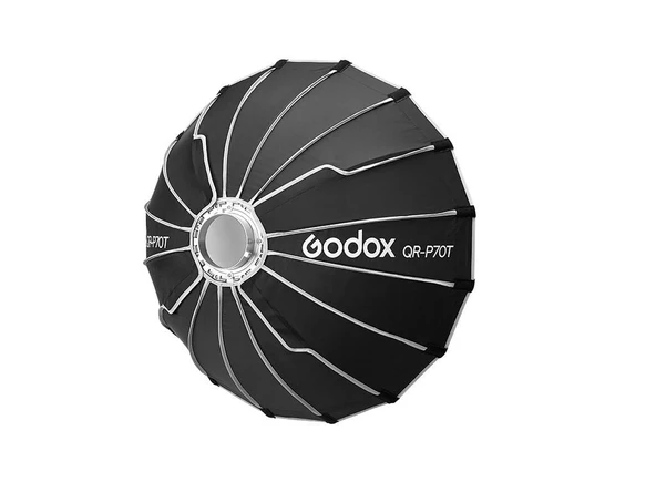 Godox QR-P70T Parabolik 70cm Hızlı Kurulum Softbox - Resim 4