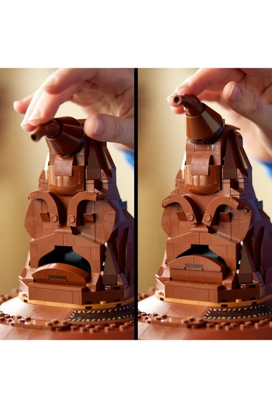 ® Harry Potter™ Konuşan Seçmen Şapka 76429 - Yetişkin için Koleksiyonluk Model Yapım Seti (561P) - Resim 6