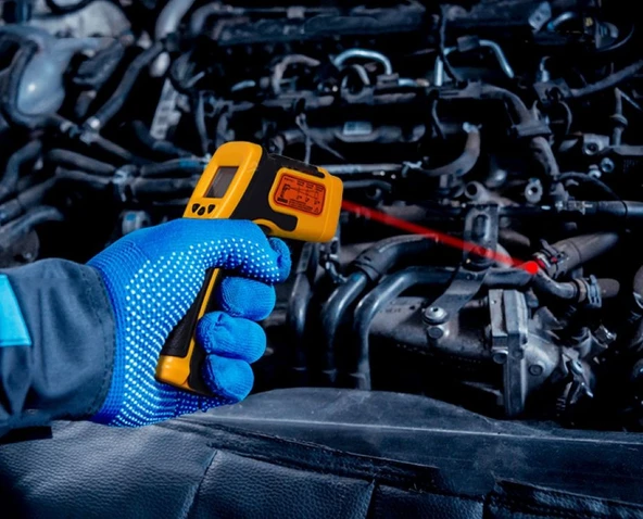 Smart Sensor AS530 Lazerli Sıcaklık Ölçer 550 C - Resim 3