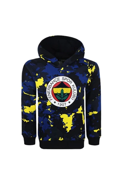 Fenerbahçe ÇOCUK TRIBUN SARI LACİVERT KAMUFLAJ ürün görseli 1