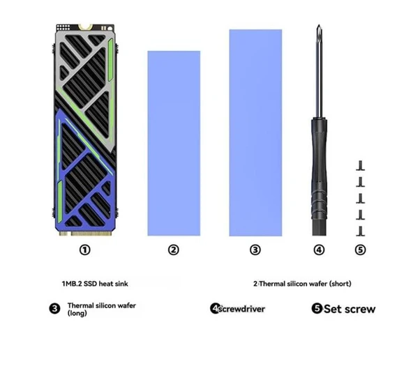 M2 Ssd Soğutucu - Resim 2