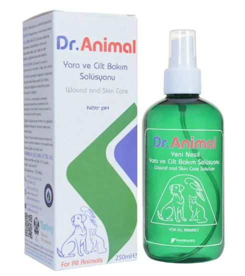 Dr. Animal Yara ve Cilt Bakım Solüsyonu 250ml ürün görseli 1
