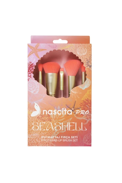 Nascita Seashell 5'li Makyaj Fırça Seti ürün görseli 1