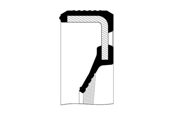Bmw Krank Keçesi Arka - 90x110x8 - Skt 410505-V ürün görseli 1