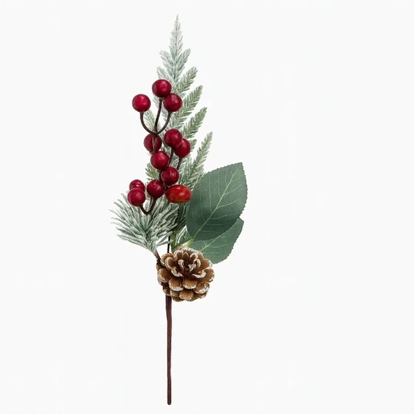 Dekoratif Kozalaklı Yapay Kokina - Resim 2