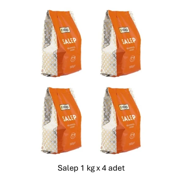 Fıero, Salep - 1 kg x 4 Adet ürün görseli