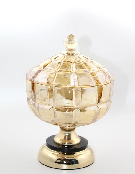 Kapaklı Cam Şekerlik - Model 2 ürün görseli 1