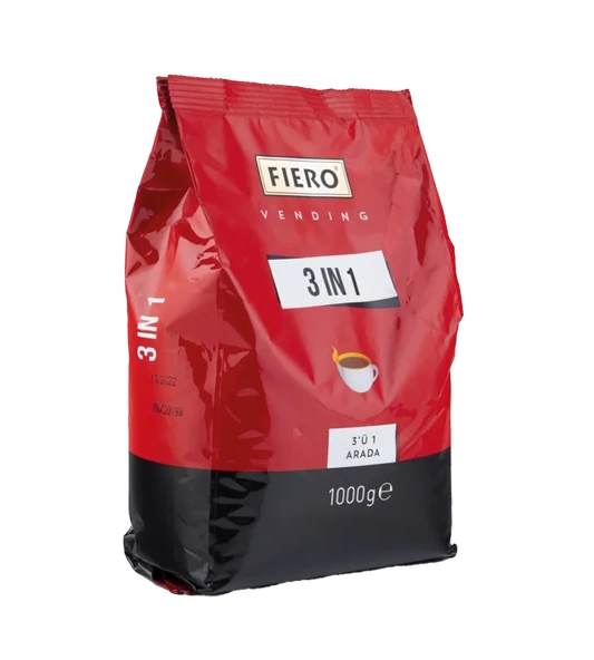 Fiero, 3’ü 1 Arada, Kahve, Vending - 1000 gr x 2 Adet - Resim 2