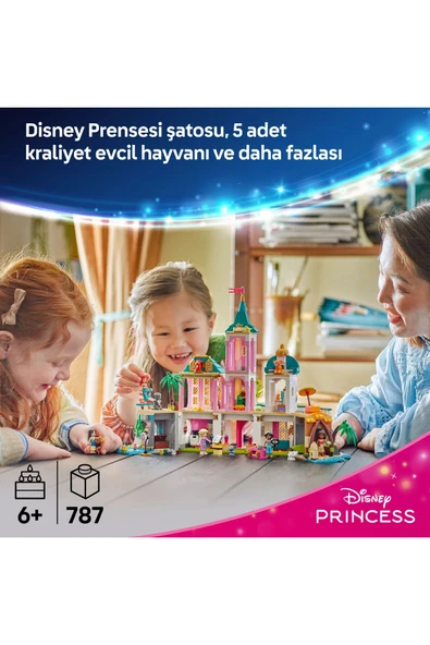 ® ǀ Disney Prenses Şatosu ve Kraliyet Hayvanları 43267 - 6+ Yaratıcı Oyuncak Yapım Seti (787P) - Resim 5