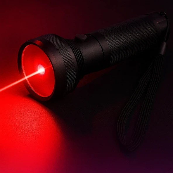 UV Işığı - Lazer Özellikli El Feneri - 1 Adet - Resim 4