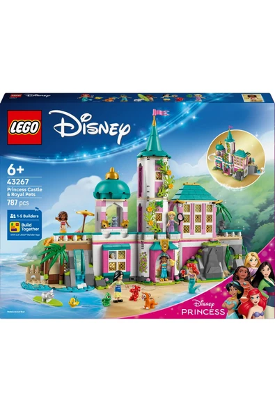 ® ǀ Disney Prenses Şatosu ve Kraliyet Hayvanları 43267 - 6+ Yaratıcı Oyuncak Yapım Seti (787P) - Resim 3