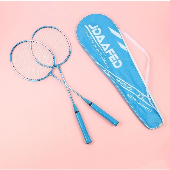 Badminton Raket Seti - 2'li - Resim 2