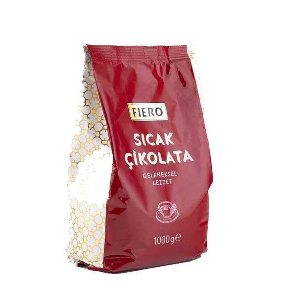 Fiero, Sıcak Çikolata - 1000 gr x 4 Adet - Resim 2