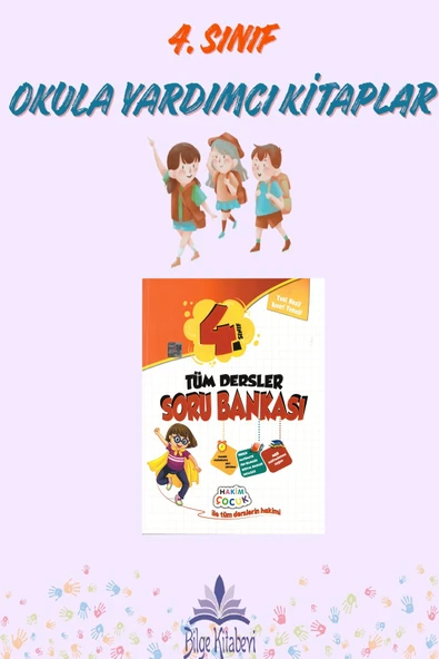 4.Sınıf Yeni Nesil Beceri Temelli Tüm Dersler Soru Bankası ürün görseli 1
