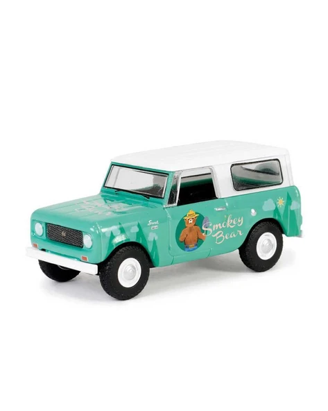 Greenlight Smokey Bear Series 3-1961 Harvester Scout 1/64 Model Araba - Resim 2