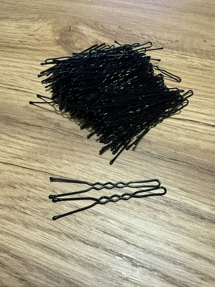 Technow Siyah 6 cm Büyük Topuzlu Kalın Saç Firketesi 0.90 Siyah 100 Adet - Resim 4