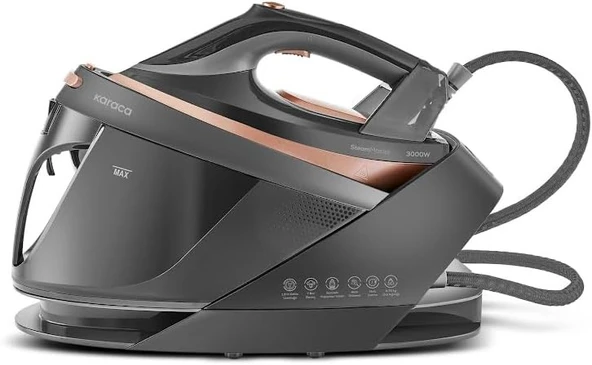 Karaca Vantuz Steammaster Buhar Kazanlı Ütü Black Rose ürün görseli 1