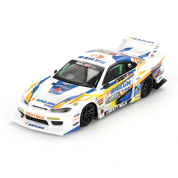 Mini GT 1/64 Nissan LB-Super Silhouette S15 SILVIA 2023 Formula Drift Japan ürün görseli