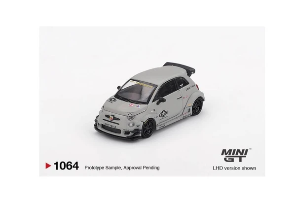 Mini GT 1064 Abarth 595 LB-WORKS x Abas Works Fighters 1/64 Model Araba ürün görseli 1