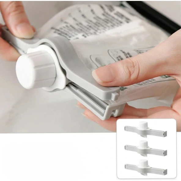 Sızdırmaz Gıda Saklama Klipsi - Resim 4