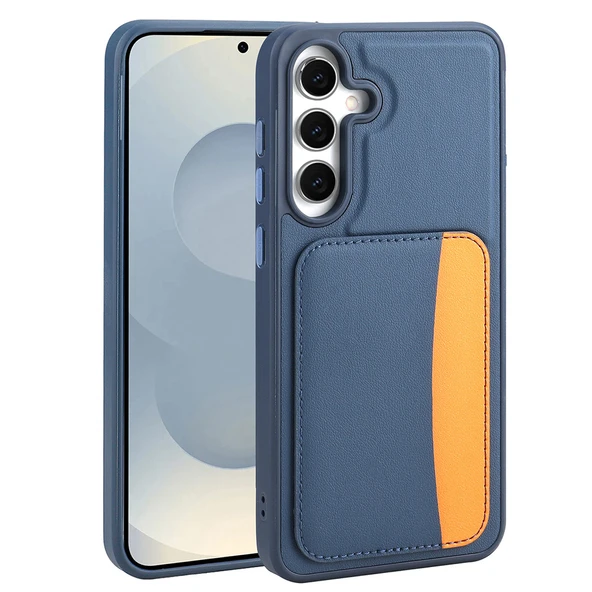 Samsung Galaxy S25 FE Kılıf Kartlıklı X-Kart Silikon Kapak - Resim 6