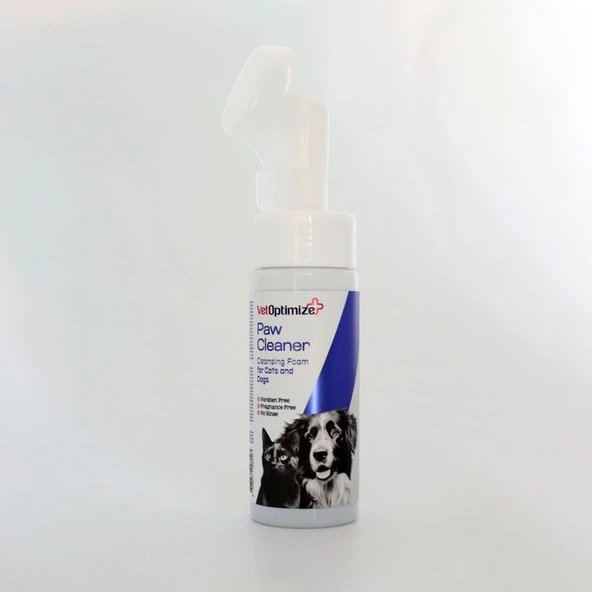 VetOptimize Paw Cleaner (Kedi ve Köpekler İçin Pati Temizleme Köpüğü) 150 ML ürün görseli 1