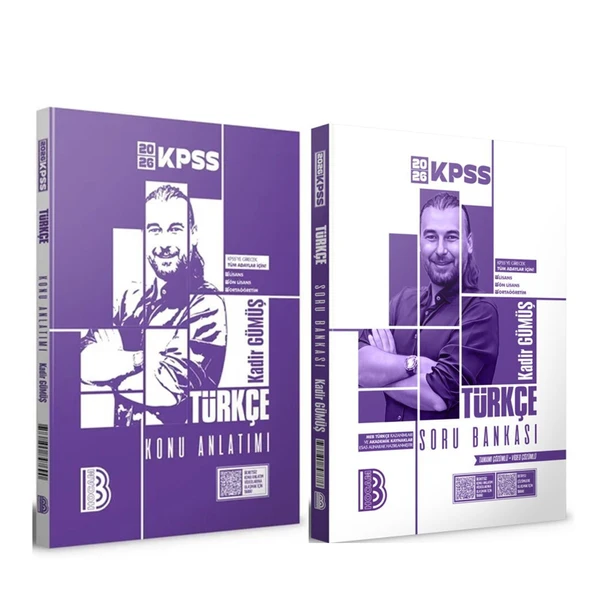 Benim Hocam 2026 KPSS Türkçe Konu ve Soru Seti 2 Kitap ürün görseli 1