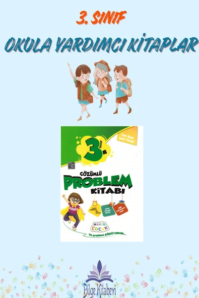 3.Sınıf Çözümlü Problem Kitabı ürün görseli 1
