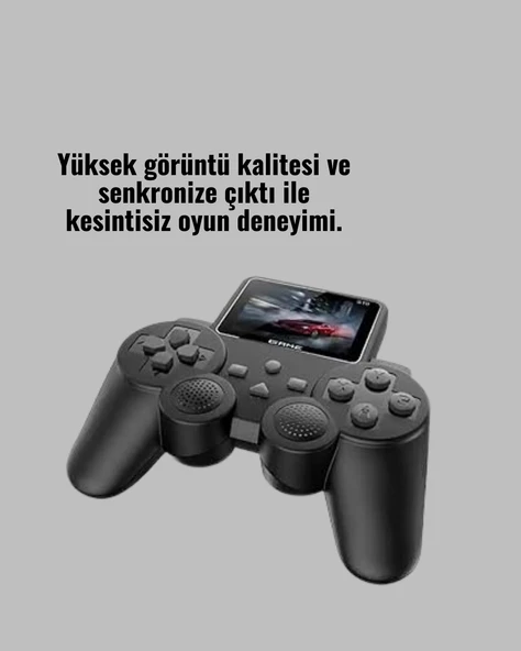 S10 Gamepad HDMI TV Bağlantılı 520 Klasik Retro Oyun 2025 Seri Orijinal - Resim 4