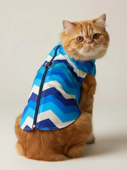 Surf Rain Kedi Yağmurluk Ceket - Resim 5