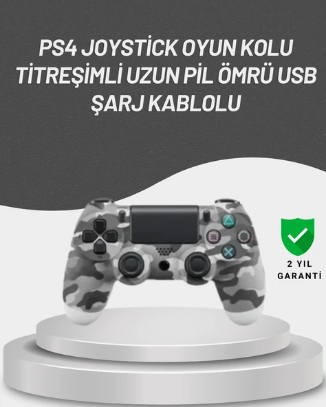 LED Işıklı Oyun Kolu – Durum Göstergeli Şık Tasarım ürün görseli 1