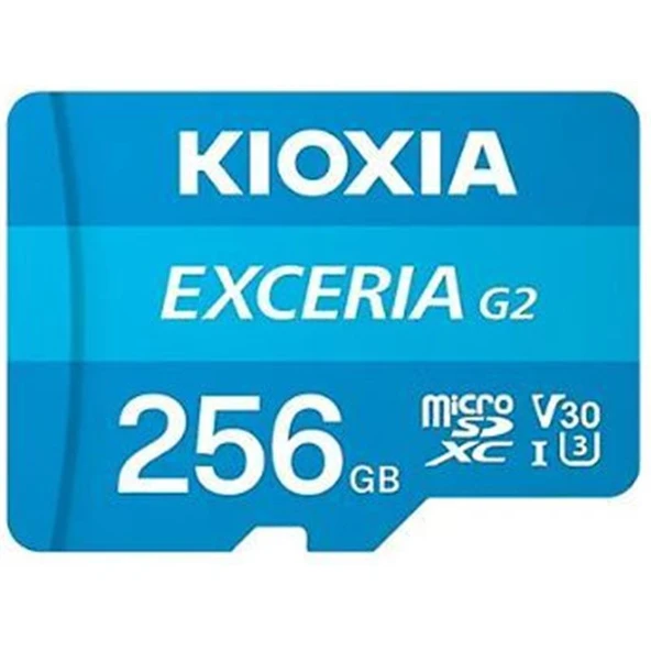 256 GB KIOXIA EXCERIA MICRO SD C10 LMEX2L256GG2 ürün görseli