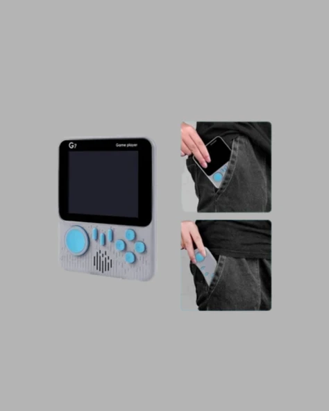 TV Bağlantılı Çift Oyunculu Şarjlı Retro Gamepad Seti - Resim 4