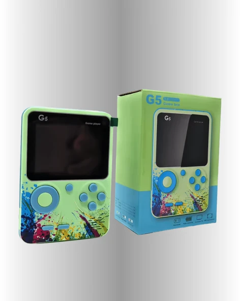 G5 Game Box Retro Mini Oyun Konsolu – 500 Dahili Oyun - Resim 5