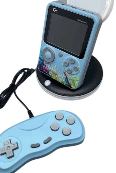 Game Box Oyun Konsolu 500 Retro Oyunlu Mini Taşınabilir 3 İnç - Resim 2