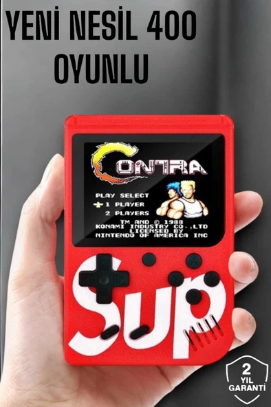 Çocuklara Özel SUP 400 Oyunlu Mini Oyun Konsolu ürün görseli 1