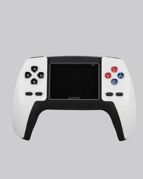 520 Klasik Oyunlu P5 ControllerView Retro Konsol – Şarjlı AV Giriş Destekli Ergonomik Tasarım - Resim 3