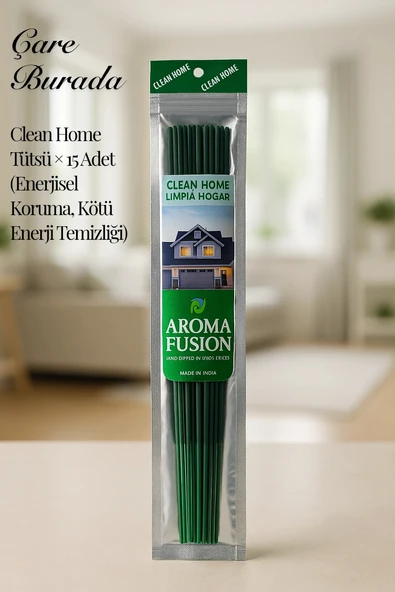Aroma Fusion Clean Home Tütsü - Premium Tütsü × 15 Adet (Ev & Negatif Enerji Temizliği) ürün görseli 1
