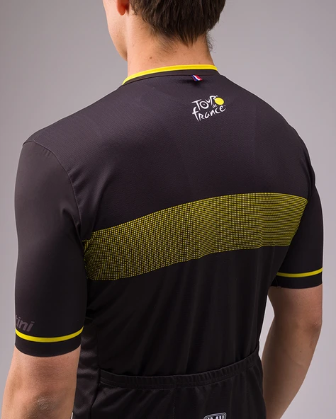 Santini Maillot Juane Tour De France Bisiklet Forması RE94075CYDOTS2TDF - Resim 5