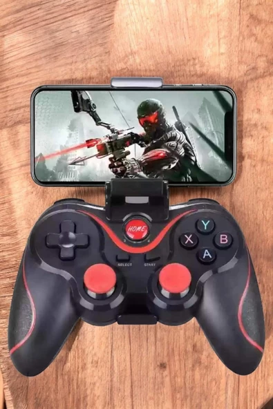 Android Uyumlu Gamepad X3 Game Stick Oyun Kolu Bluetooth Bağlantılı - Resim 2