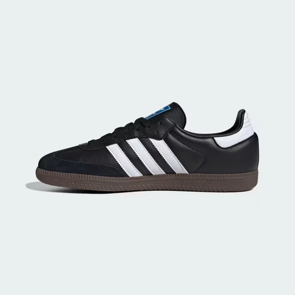 Adidas Samba OG B75807 Siyah-Beyaz Erkek Sneaker - Resim 5